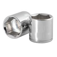 Dado milimètrico 6 puntas 9 mm mando 3/8” TC3655 Toolcraft
