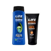 Life For Men Shampoo Anticaspa + Gel Extreme Control