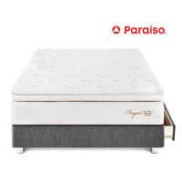 Cama Royal Cloud con cajones 1.5 plz