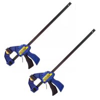 Prensa De Barra Sargenta Quick-grip De 18 (45cm) X2 Pack CO-1964719-001 Irwin