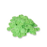 Tapa para tornillo a presión Verde Limón x 100 unidades