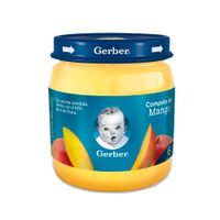 Compota GERBER Mango Frasco 113g