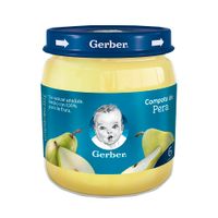 Compota GERBER Manzana Pera 113g