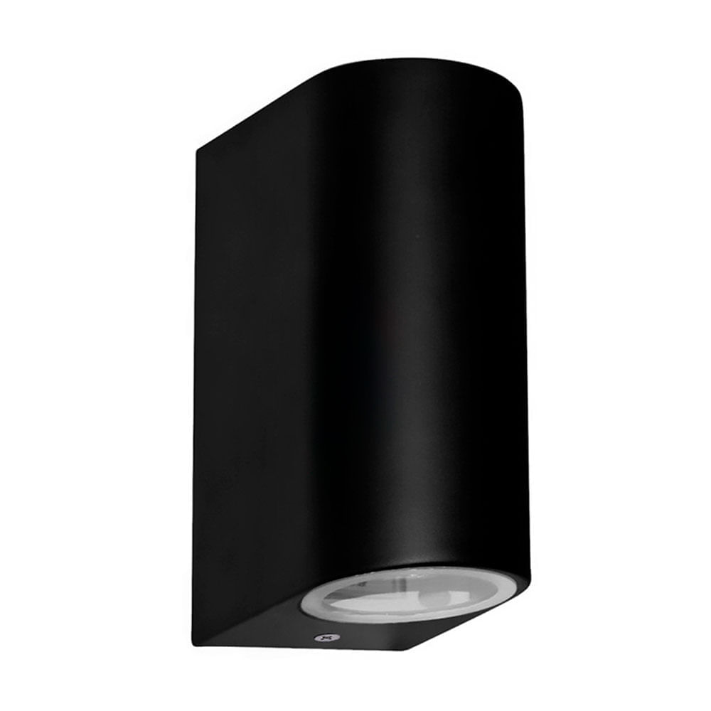 Aplique exterior Gu10x2 Ip65 Negro