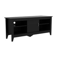 Mesa para tv 65"" Essential con puerta Negro