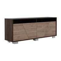 Mesa para tv 70"" Fraktal color Habano