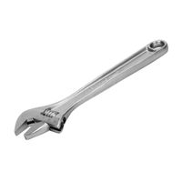 Llave ajustable cromada 8""