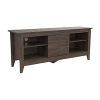 Mesa para tv 65"" Essential con puerta Cedro