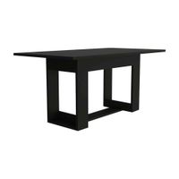Mesa comedor Volterra 160 Negro Amaderado