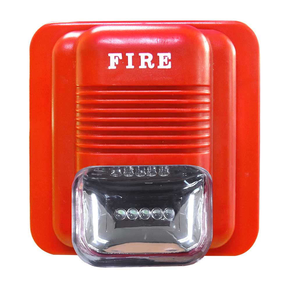 Sirena Strobo Flash 12V contra incedios Opalux