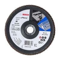 Disco flap standard Inox/metal 7"" GR40