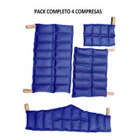 Compresas Semillas Terapia Pack completo 4 Compresas