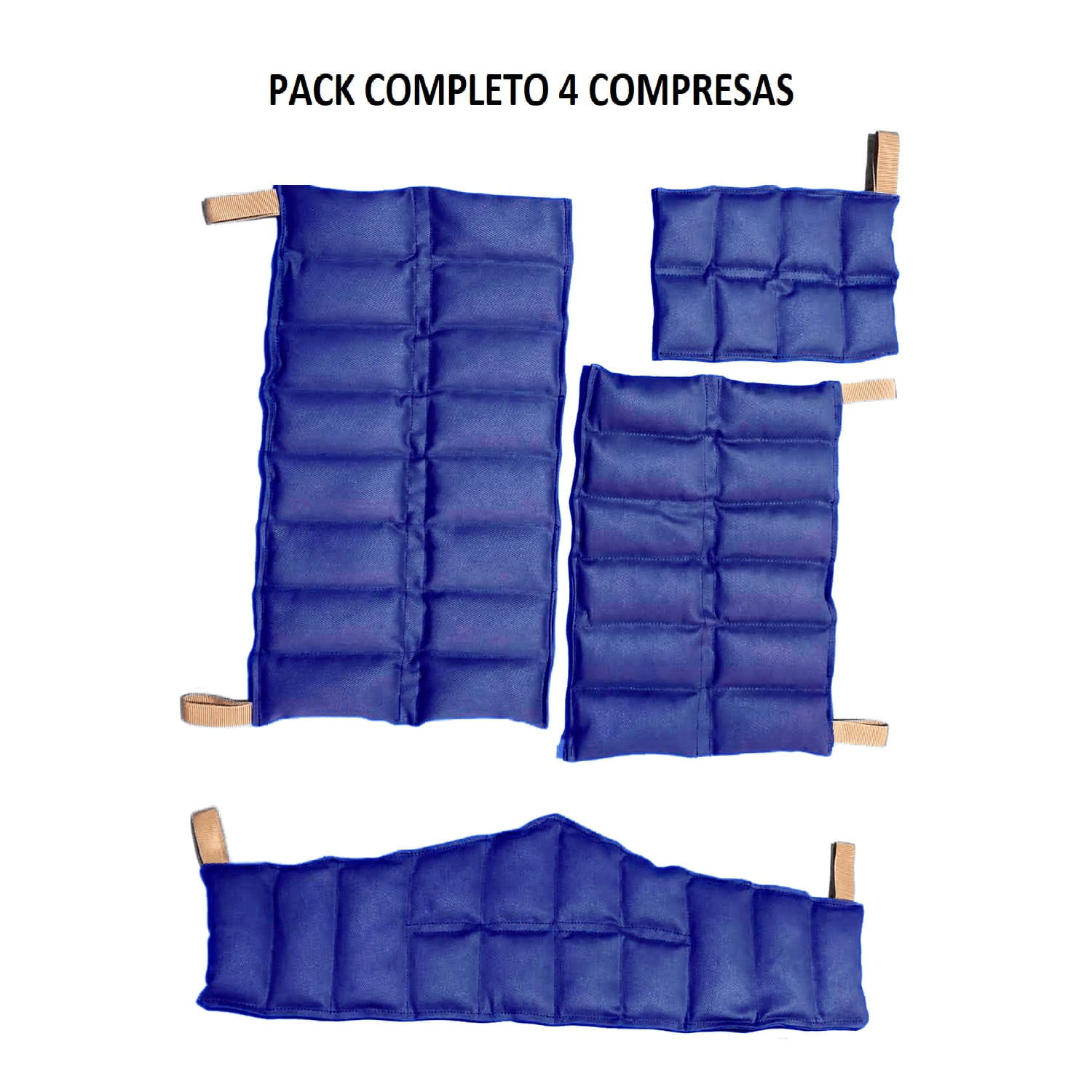Compresas Semillas Terapia Pack completo 4 Compresas