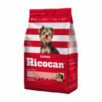 Comida para Perros RICOCAN Cachorros Razas Pequeñas Carne y Leche Bolsa 3Kg