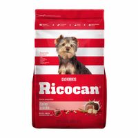Comida para Perros RICOCAN Cachorros Razas Pequeñas Carne y Leche Bolsa 1Kg