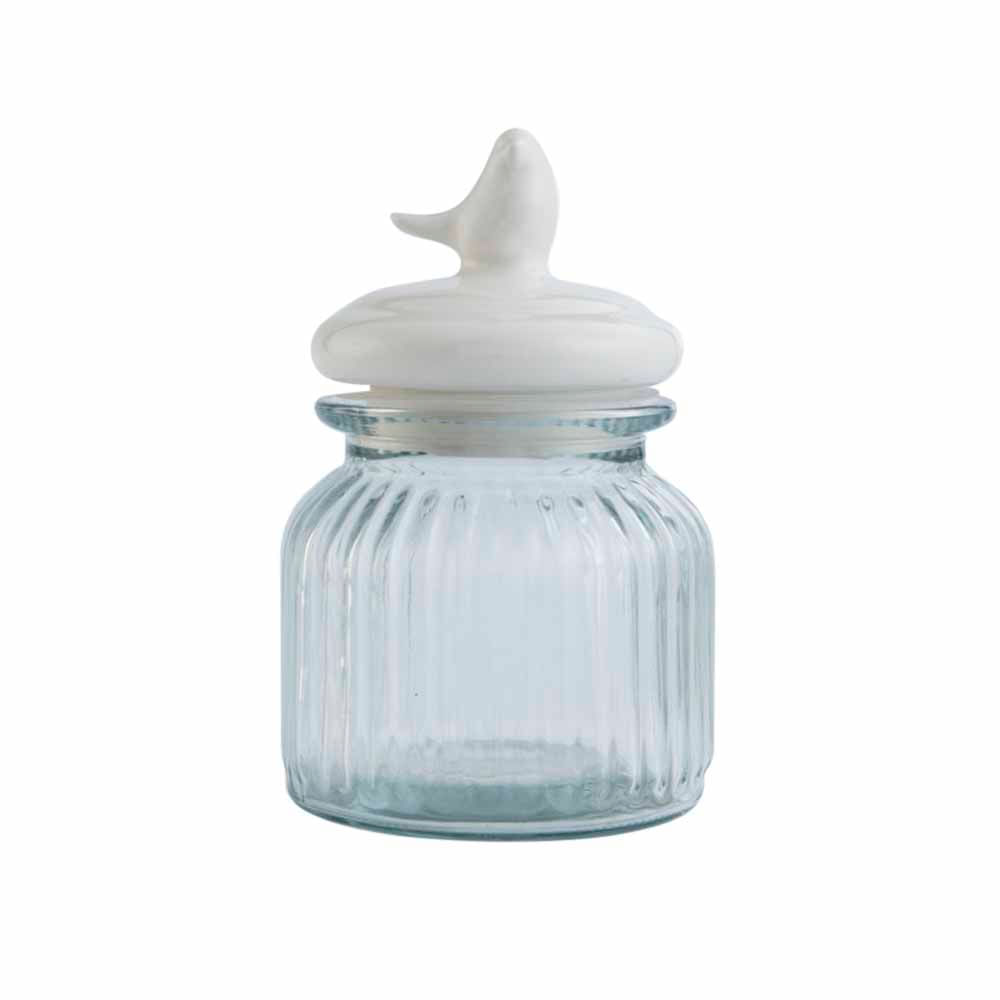 Canister Con Tapa Pajarito 17Cm