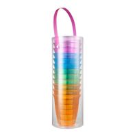 Set de Vasos Plásticos VIVA HOME 12 Piezas