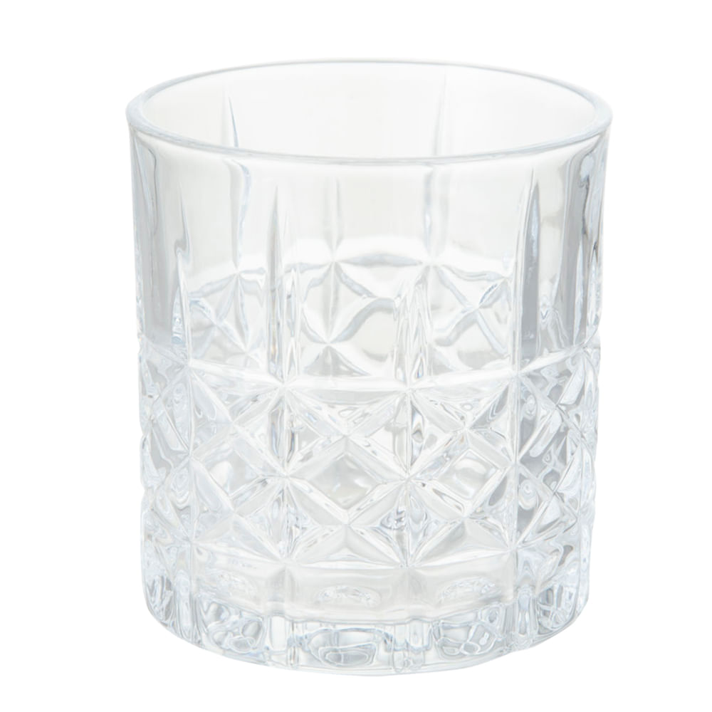Vaso Bajo VIVA HOME Textura Transparente