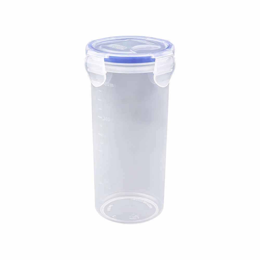 Vaso Con Tapa Hermética 0.44 L Transparente