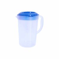 Jarra 4.50 L Transparente Con Tapa Color Surtido