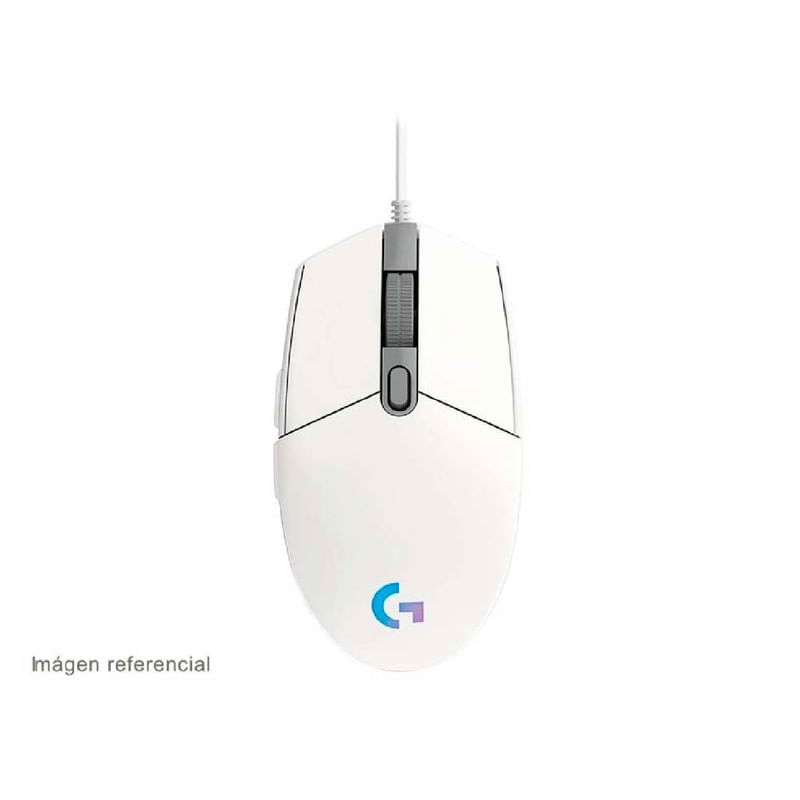 Mouse Logitech G203 Gamer Lightsync Rgb Blanco