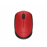 Mouse Logitech Inalambrico M170 Rojo
