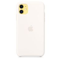 Case Silicona Iphone 11 - Blanco
