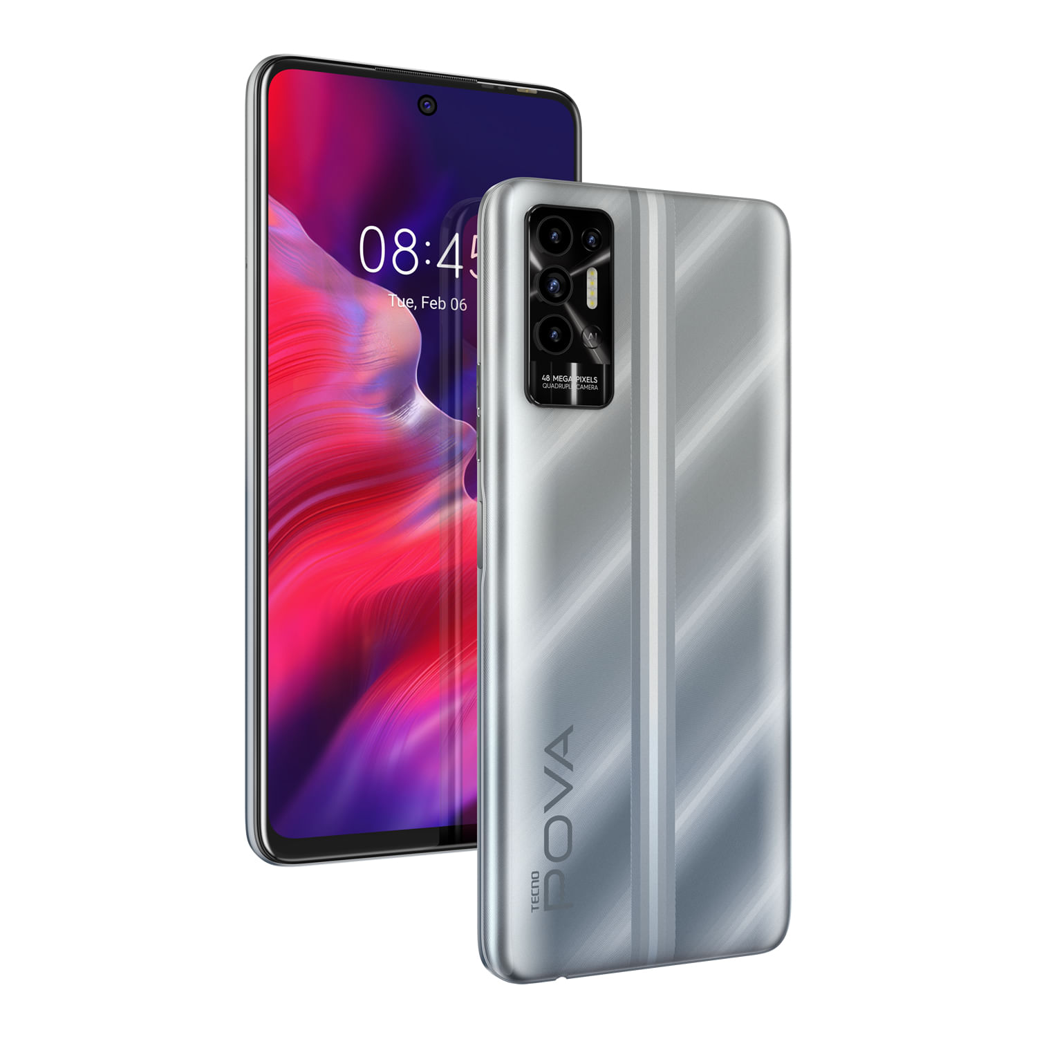 Compara: Tecno POVA 2 6+128GB Polar Silver