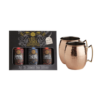 PACK N° 2: BOX CITRUS + 2 COPPER MUGS