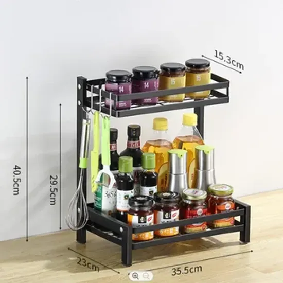 Estante Organizador Cocina 2 Niveles Especias Condimento - Promart