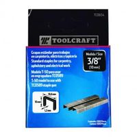 Grapas para Engrapadora de 3/8"" x 1000 unidades - Toolcraft TC0654