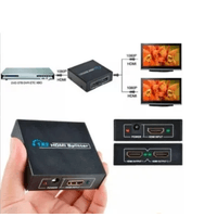 Splitter Hdmi 1x2 1.4 Full Hd 4k Multiplica Señal Conecta 2 tv