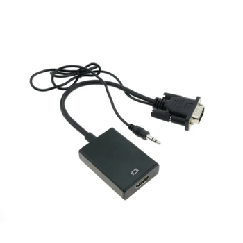 Convertidor Adaptador VGA a HDMI Glink Audio Digital HD 1080p