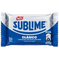 Chocolate NESTLÉ Sublime Clásico Paquete 28g