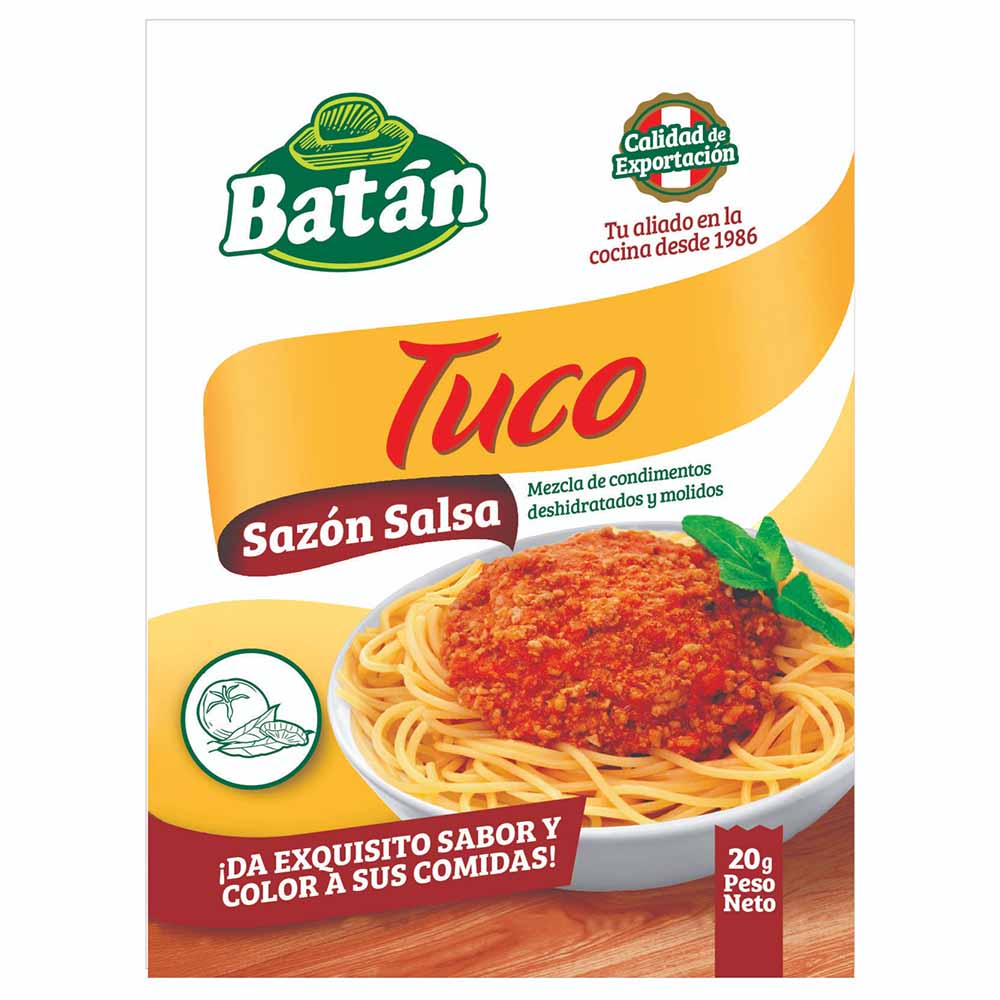 Tuco BATÁN Sazón Salsa Paquete 20g
