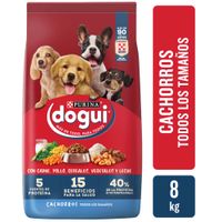 Comida para Perros DOGUI Cachorro Bolsa 8Kg