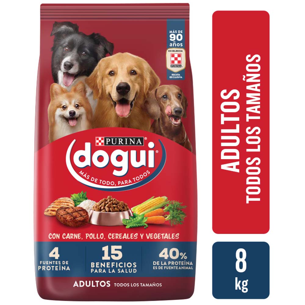 Comida para Perros DOGUI Adulto Bolsa 8Kg
