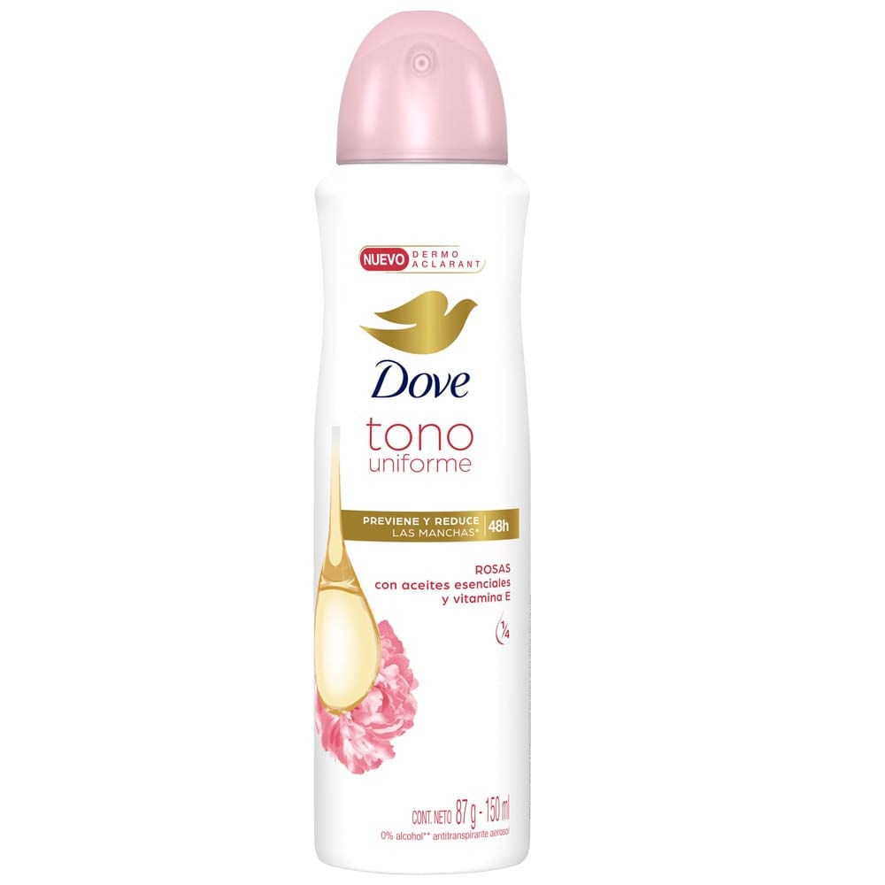 Desodorante en Aerosol para Mujer DOVE Skin Calming Frasco 150ml