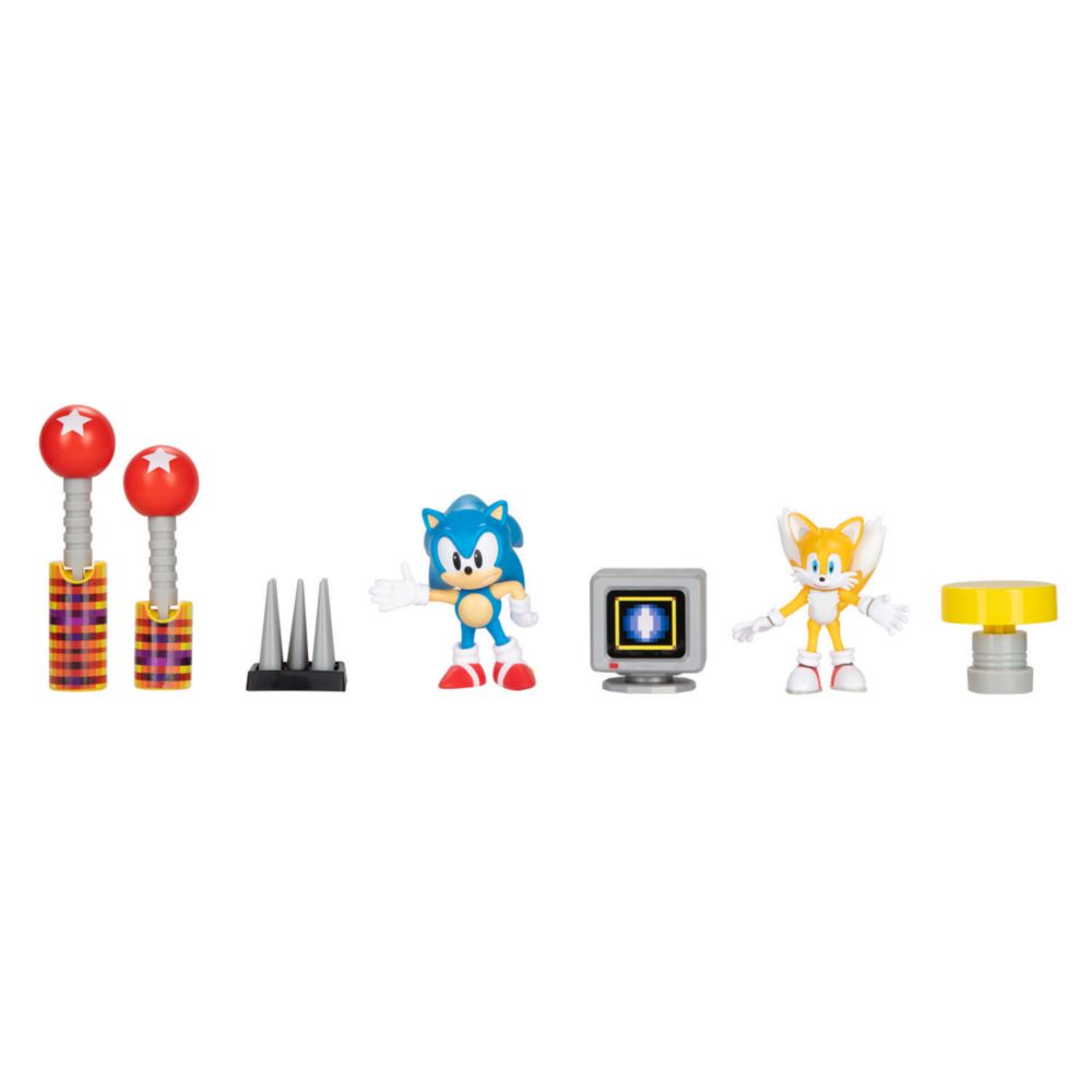 Set De Juego Sonic Diorama 6.5 Cm