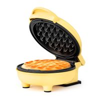 Waflera personal amarilla de 10cm Housewares