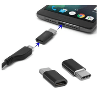 Adaptador Micro Usb V8 Hembra A Usb Tipo C 3.1 Macho Otg