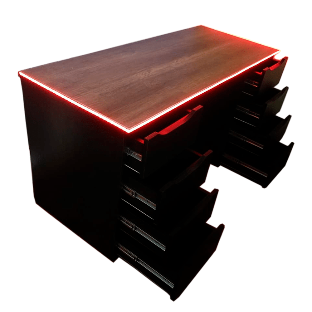 Escritorio Gamer Moderno Junior 150cm