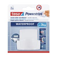 Gancho resistente al agua duo Blanco grande x 1 unidad