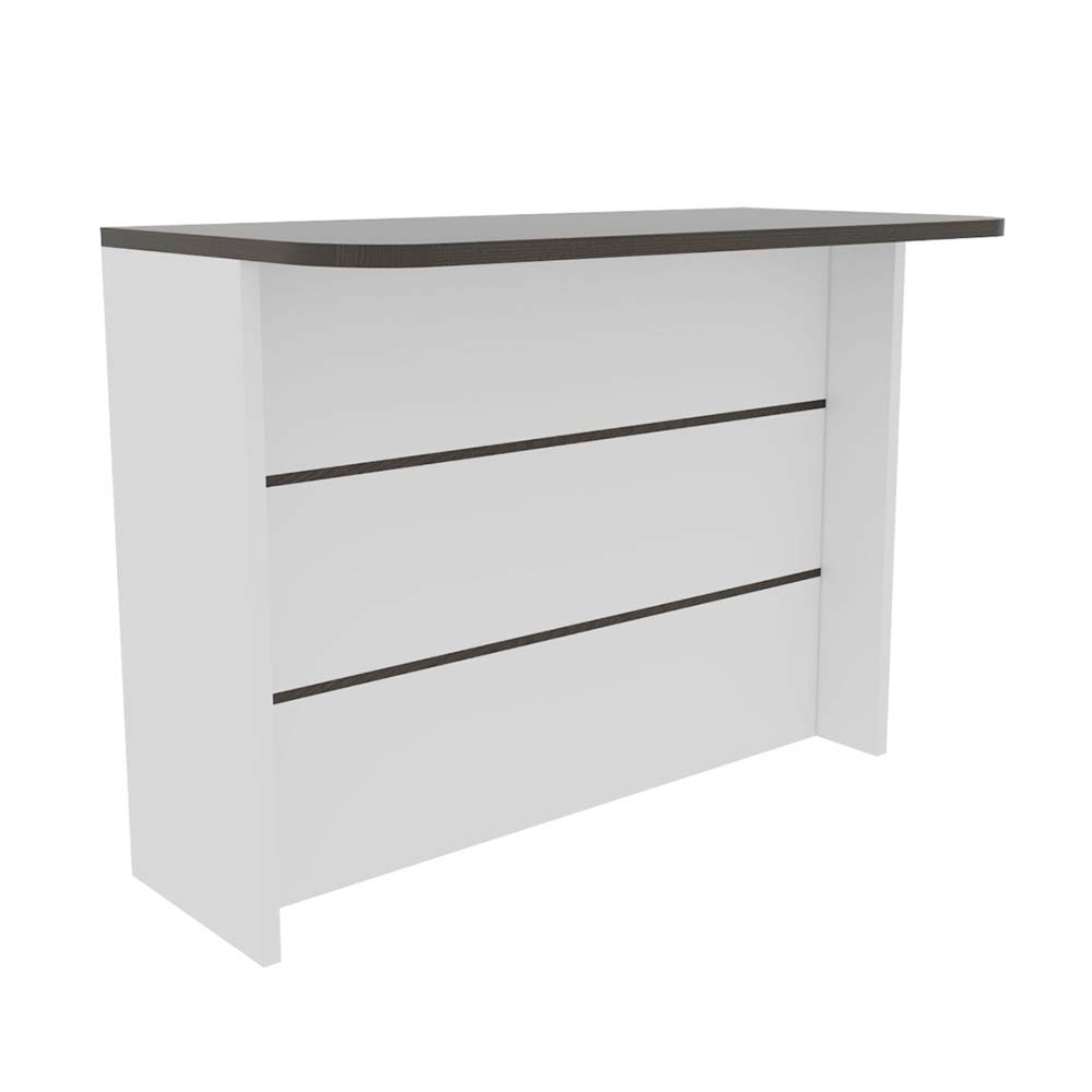 Barra auxiliar de cocina Fendi - Wengue Blanco