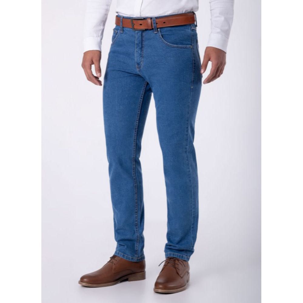 Pantalón Jean Classic. Ronald Conf. Celeste