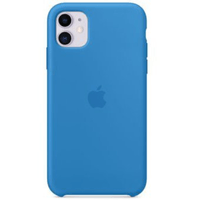Case Silicona Iphone 12 - Azul Claro