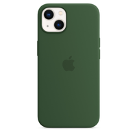 Case Silicona Iphone 13 Pro Max - Verde Militar
