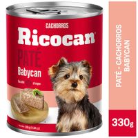 Comida para Perros RICOCAN Babycan Carne en Trocitos Lata 11.64Oz