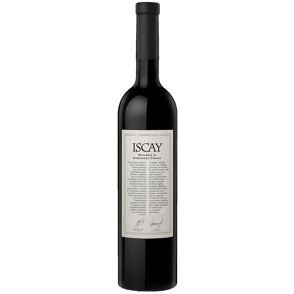 Vino TRAPICHE Iscay Malbec & Cabernet Franc Botella 750ml