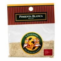 Pimienta Blanca Molida 4 ESTACIONES Sobre 14g